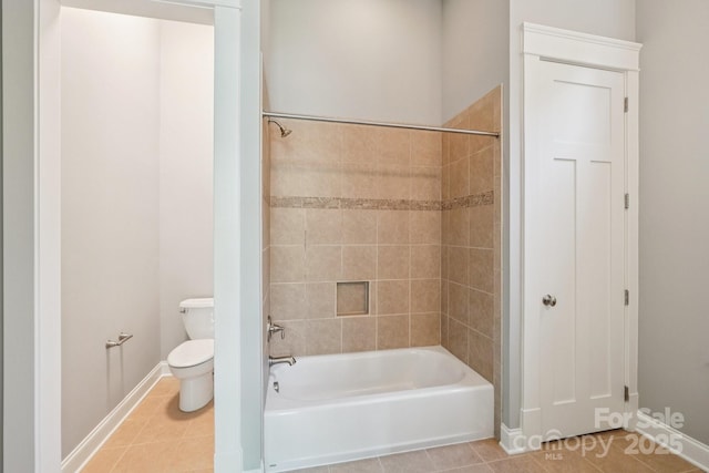 3229 Lake Pointe Dr, Belmont, NC 28012 - full bath featuring tile patterned flooring and shower / tub combination