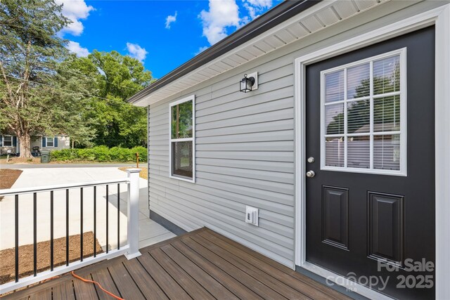 500 N Dr, Cherryville, NC 28021 - view of deck