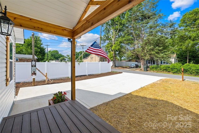 500 N Dr, Cherryville, NC 28021 - fenced backyard featuring a patio