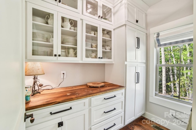 1092 E Bald Rock Dr, Sapphire, NC 28774 - bar with plenty of natural light and dark wood-type flooring