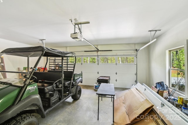 1092 E Bald Rock Dr, Sapphire, NC 28774 - garage with a garage door opener