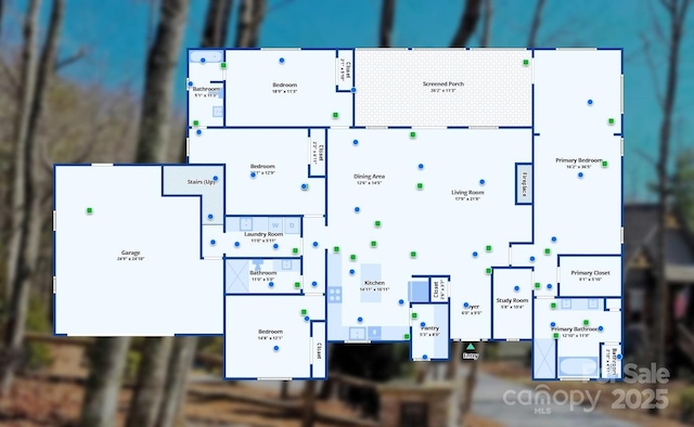 1092 E Bald Rock Dr, Sapphire, NC 28774 - view of room layout