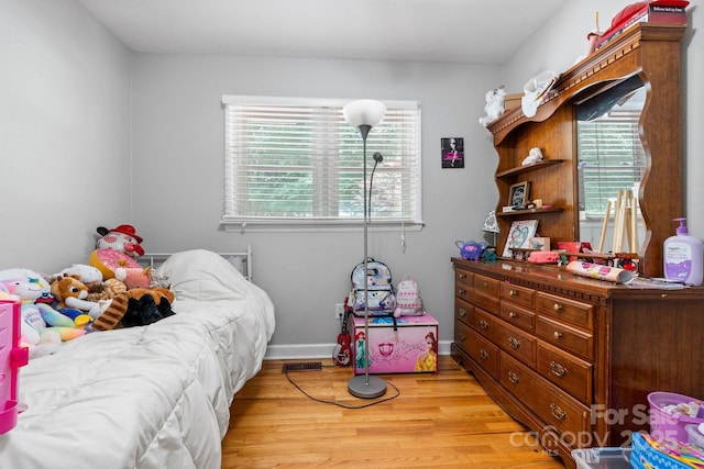309 Sheldon St, Hudson, NC 28638 - bedroom with light wood finished floors