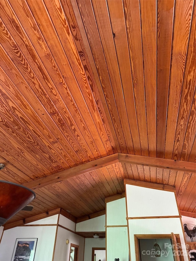 673 Chestnut Ln, Mars Hill, NC 28754 - detailed view of wooden ceiling and wooden walls