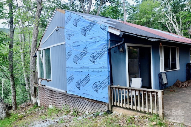 673 Chestnut Ln, Mars Hill, NC 28754 - view of side of property