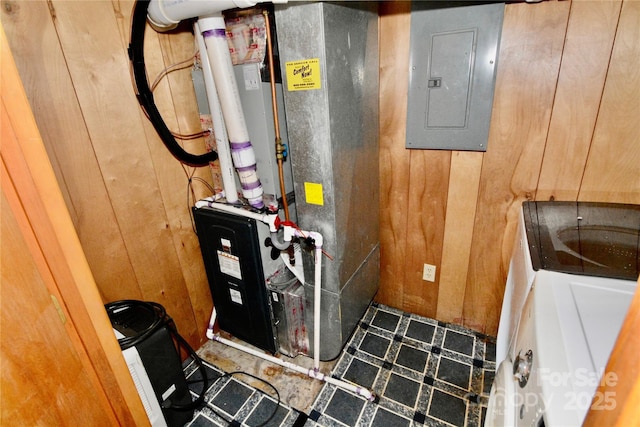 673 Chestnut Ln, Mars Hill, NC 28754 - utilities with electric panel and heating unit