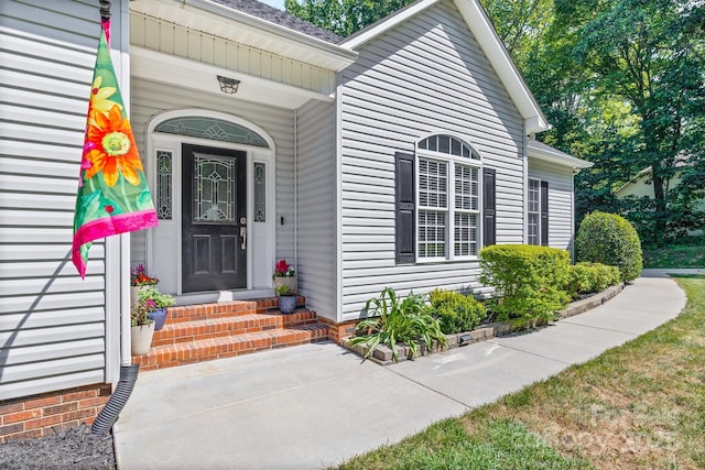 1528 Autumn Brook Ln, York, SC 29745 - view of exterior entry with roof with shingles