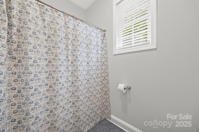 1528 Autumn Brook Ln, York, SC 29745 - full bath with a shower with shower curtain and baseboards