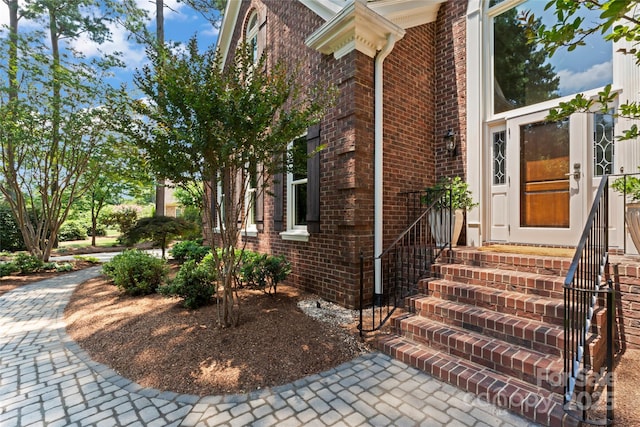 19245 Stableford Ln, Cornelius, NC 28031 - entrance to property with brick siding