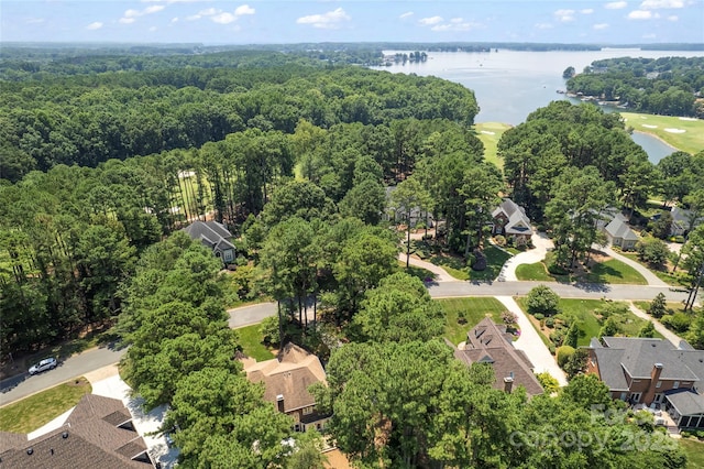 19245 Stableford Ln, Cornelius, NC 28031 - aerial view of property and surrounding area with a nearby body of water and nearby suburban area