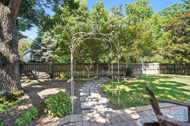 5005 Craftsman Ridge Dr, Matthews, NC 28104 - view of fenced backyard
