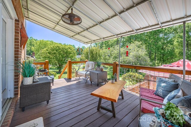 302 Redwood Pl, Lenoir, NC 28645 - view of deck