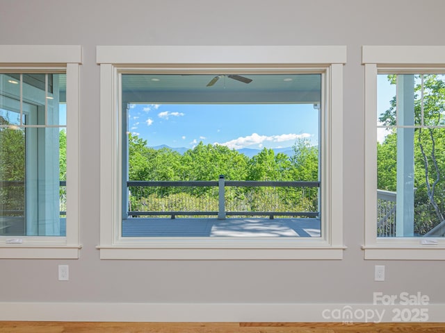 62 Sharp Rd W, Black Mountain, NC 28711 - detailed view of a ceiling fan