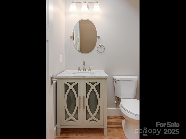62 Sharp Rd W, Black Mountain, NC 28711 - bathroom featuring vanity and wood finished floors