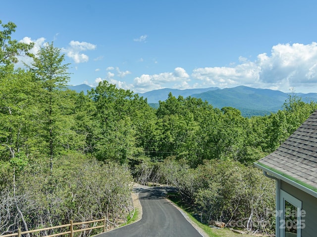 62 Sharp Rd W, Black Mountain, NC 28711 - mountain view with a forest
