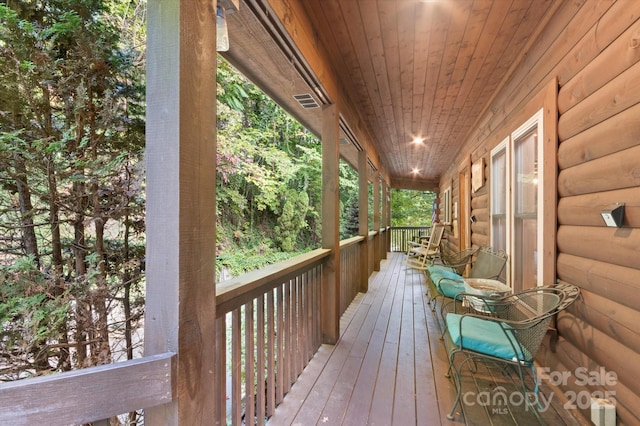 178 Anglers Way, Lake Lure, NC 28746 - view of deck