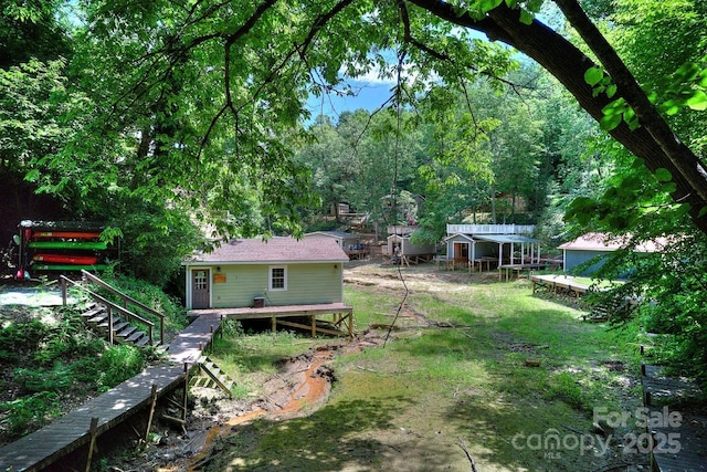 178 Anglers Way, Lake Lure, NC 28746 - view of yard