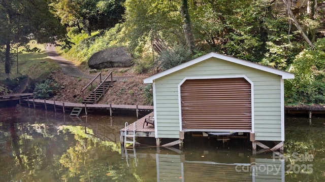 178 Anglers Way, Lake Lure, NC 28746 - dock area featuring a water view