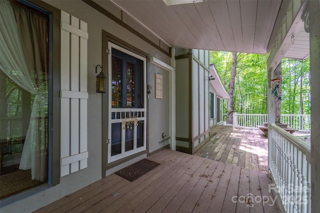 1504 Red Marble Rd, Andrews, NC 28901 - view of deck