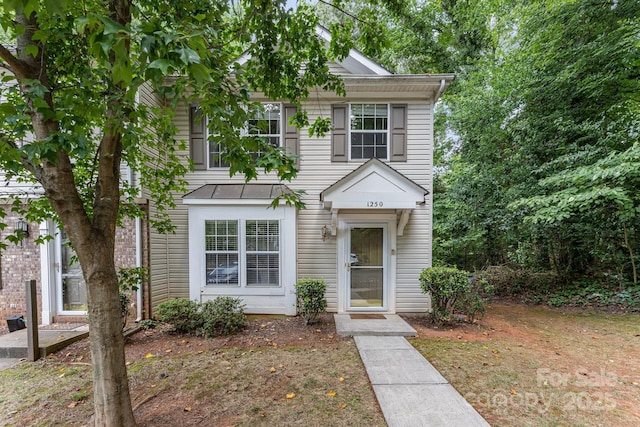 1250 Maple Shade Ln, Charlotte, NC 28270 - view of front of house featuring a standing seam roof and a metal roof