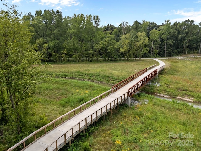8009 Trotter Rd, Charlotte, NC 28216 - dock with a view of trees