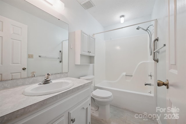 248 Pointe Cir, Rock Hill, SC 29732 - bathroom with vanity, tub / shower combination, and tile patterned flooring