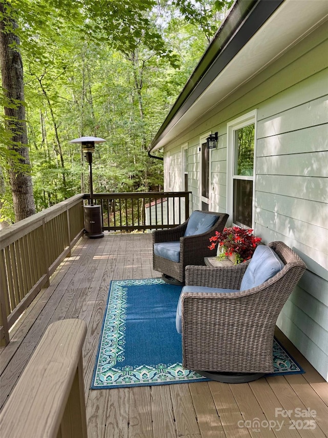 27 Walker Cove Rd, Black Mountain, NC 28711 - view of deck