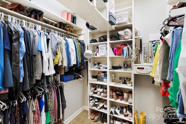 7040 Hyde St, Sherrills Ford, NC 28673 - walk in closet featuring tile patterned flooring
