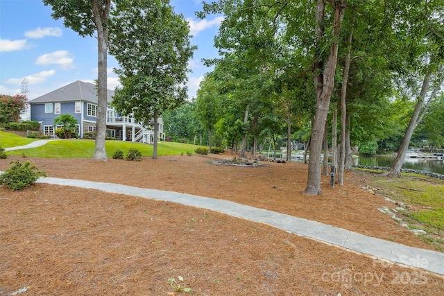 835 Misty Arbor Frd Unit 76, Clover, SC 29710 - view of property's community with a water view and a lawn