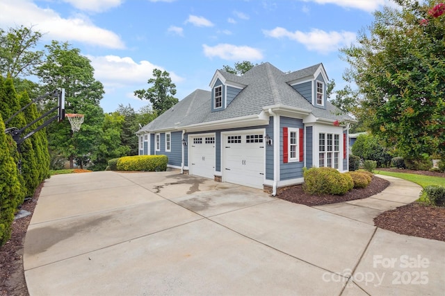 835 Misty Arbor Frd Unit 76, Clover, SC 29710 - view of side of property with concrete driveway, a garage, and roof with shingles