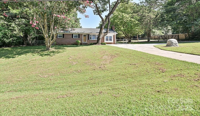 159 Valleydale Dr, Gastonia, NC 28056 - ranch-style house with driveway