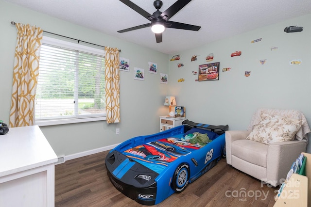 14 New Bern Dr, Fletcher, NC 28732 - bedroom with wood finished floors and ceiling fan