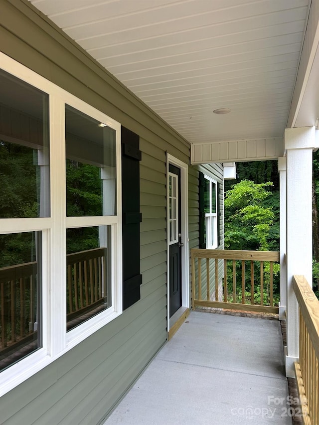 32967 Poplar Lane Rd, Albemarle, NC 28001 - view of covered porch