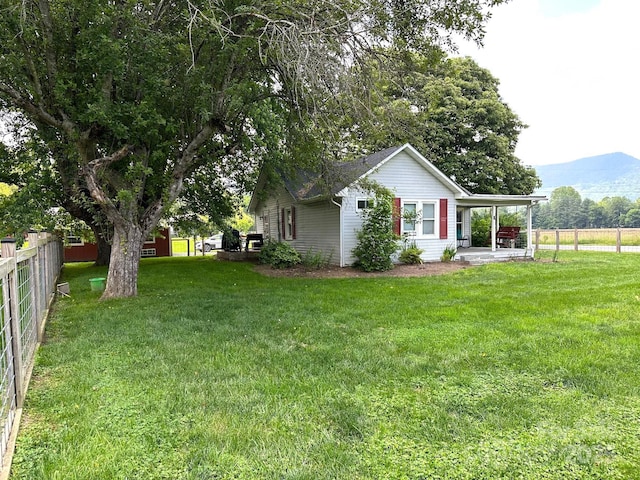 39 Hemphill Rd, Waynesville, NC 28785 - view of yard featuring a mountain view