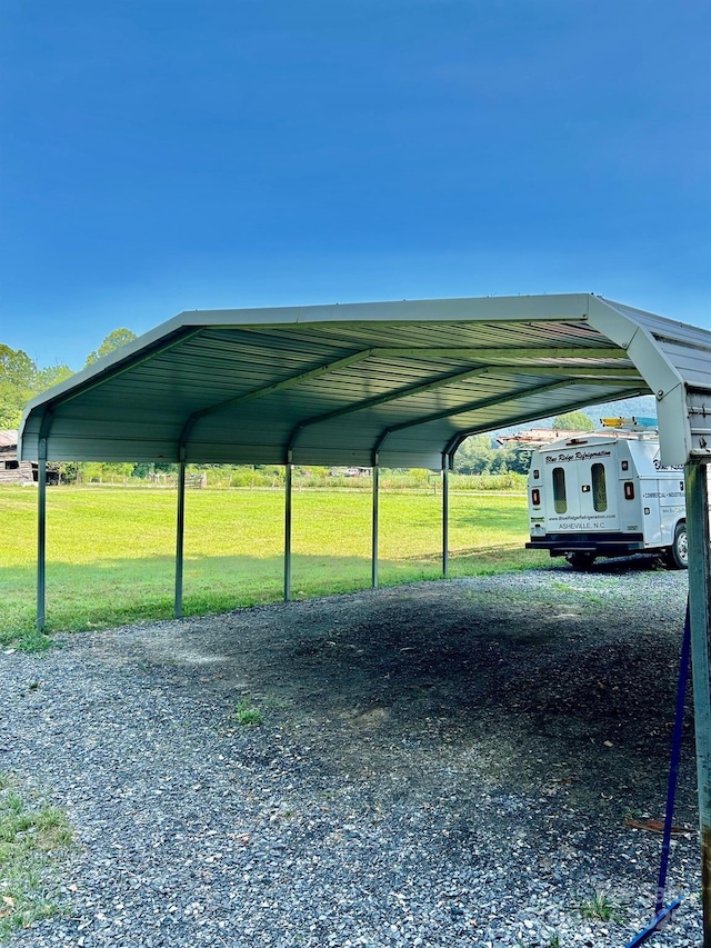 39 Hemphill Rd, Waynesville, NC 28785 - view of parking / parking lot featuring a carport