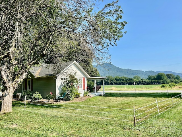39 Hemphill Rd, Waynesville, NC 28785 - view of yard with a mountain view