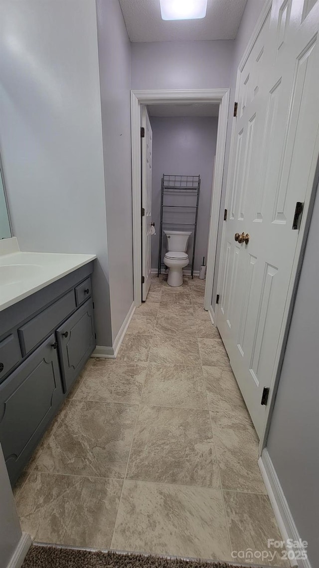 2116 S Main St, Kannapolis, NC 28081 - bathroom with toilet and vanity