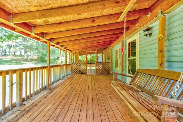 121 Whipporwill Ct, Grover, NC 28073 - view of deck
