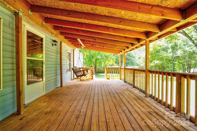 121 Whipporwill Ct, Grover, NC 28073 - view of deck