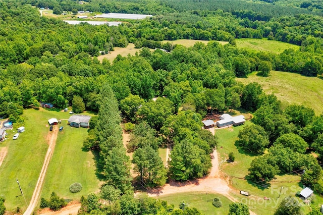 121 Whipporwill Ct, Grover, NC 28073 - drone / aerial view of a heavily wooded area