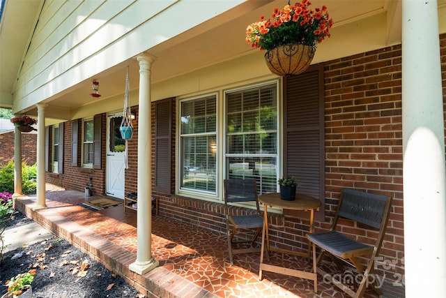 10108 Starwood Dr Unit 13, Charlotte, NC 28215 - view of covered porch