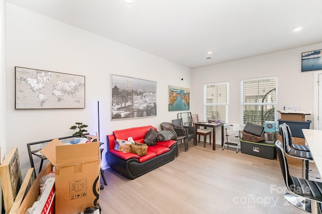 334 Chattooga Way, Charlotte, NC 28211 - office featuring wood finished floors and recessed lighting