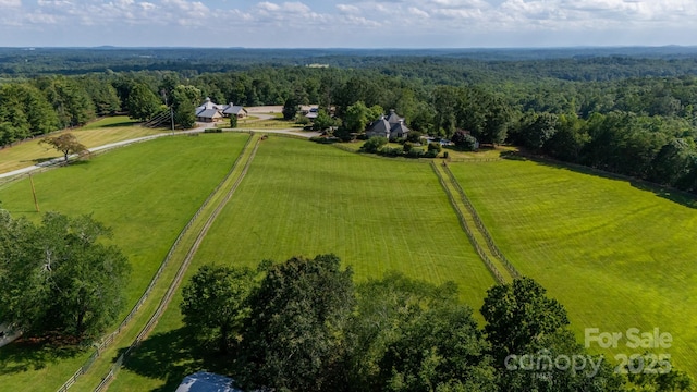 650 Golf Course Rd, Columbus, NC 28722 - aerial view of sparsely populated area featuring a heavily wooded area