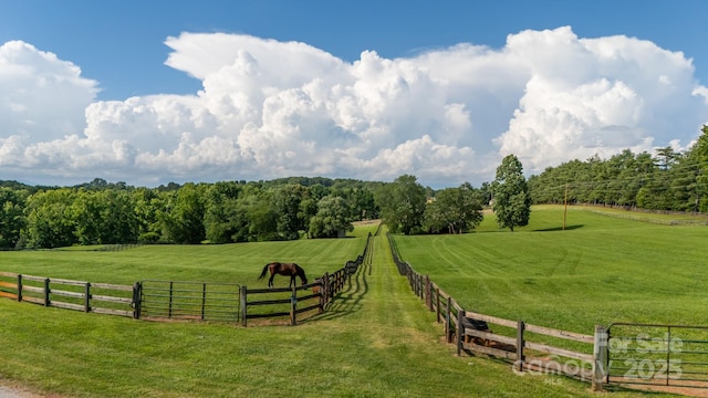 650 Golf Course Rd, Columbus, NC 28722 - view of yard with a view of countryside