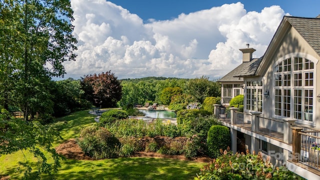 650 Golf Course Rd, Columbus, NC 28722 - view of green lawn