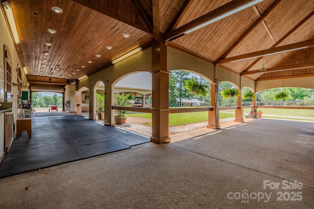 650 Golf Course Rd, Columbus, NC 28722 - view of patio / terrace
