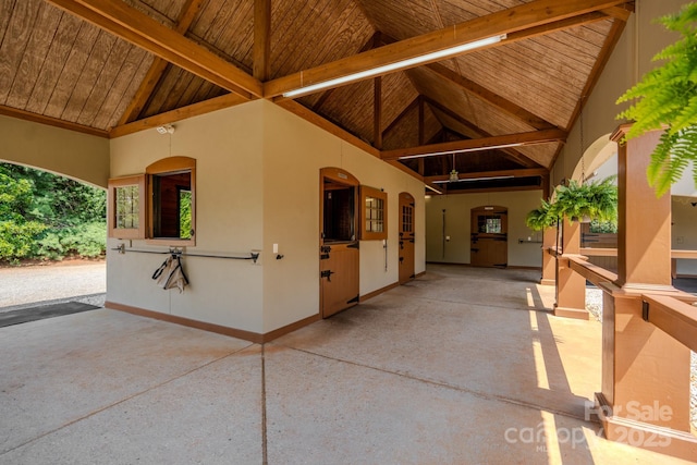 650 Golf Course Rd, Columbus, NC 28722 - view of horse barn