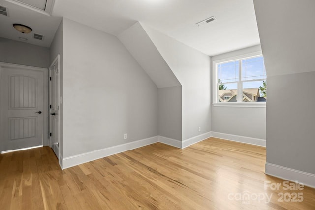 4930 Killian Crossing Dr, Denver, NC 28037 - bonus room featuring light wood-type flooring and vaulted ceiling