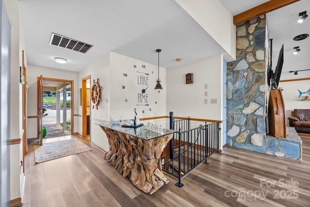 643 Lake Dr Unit 10, Lexington, NC 27292 - dining space featuring wood finished floors