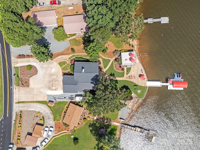 643 Lake Dr Unit 10, Lexington, NC 27292 - bird's eye view of a large body of water